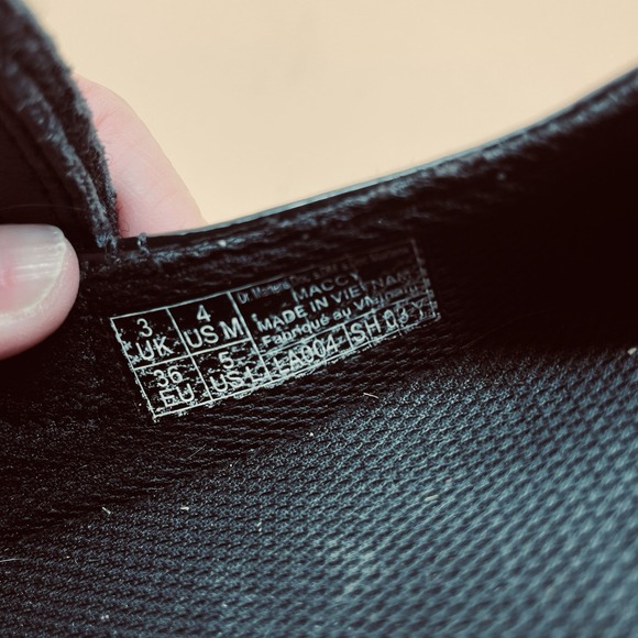 Dr. Martens Maccy Mary Jane Shoes Round Toe Patent Leather Black Junior Size 4M - Picture 5 of 6